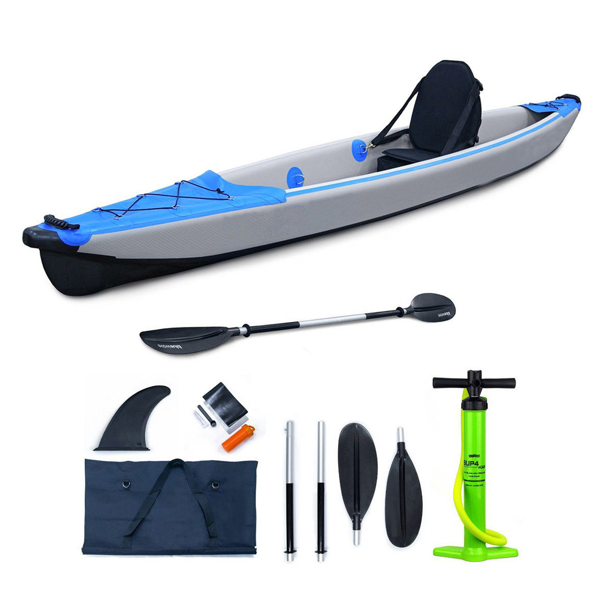 Voile pour Paddle kayak canoe aviron bateau pneumatique 