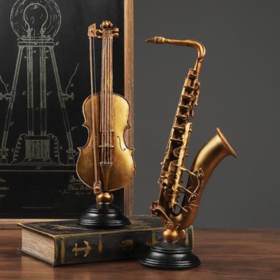 Violin instrument saxophone model