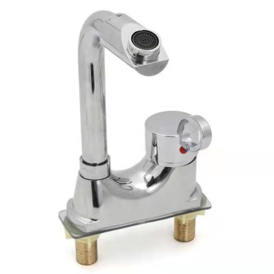 Robinet lavabo à double trou